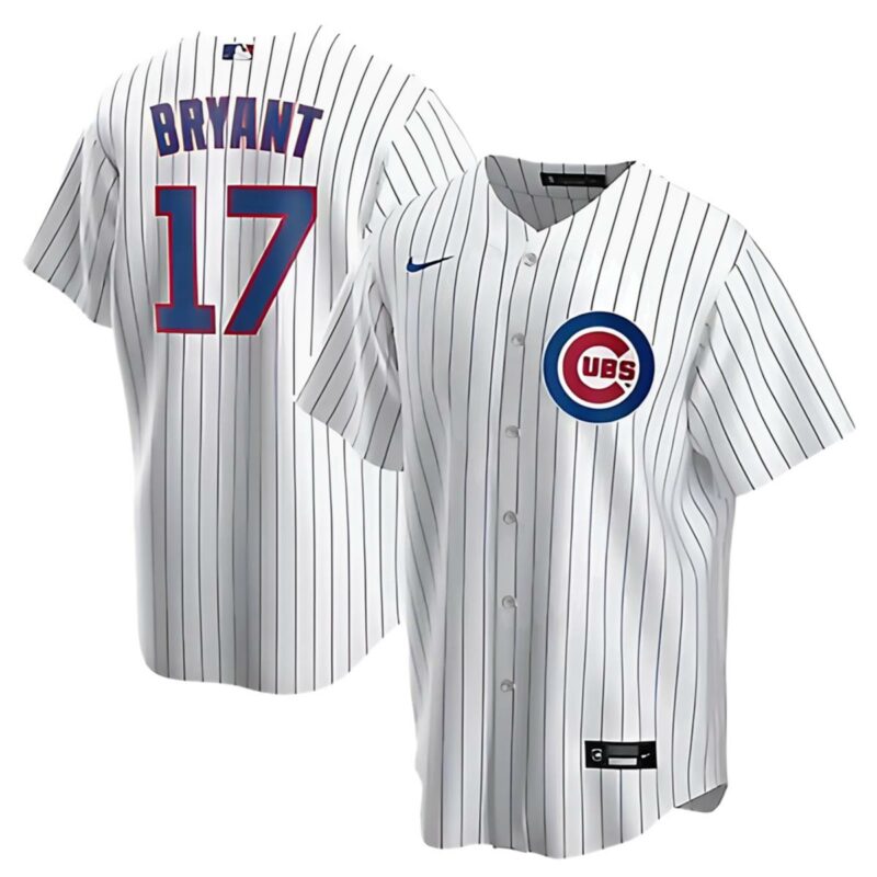 Nike Chicago Cubs Bryant Jersey For Men 1 1