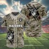 Oakland Raiders Camo Jersey Baseball 4 4