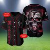 Personalized Atlanta Falcons Jersey Baseball Skull Pattern 2 2