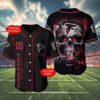 Personalized Atlanta Falcons Jersey Baseball Skull Pattern 4 4