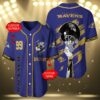 Personalized Baltimore Ravens Baseball Jersey 3 3