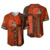 Personalized Baseball Jersey Cleveland Browns 1 1