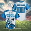 Personalized Carolina Panthers Baseball Jersey 4 4