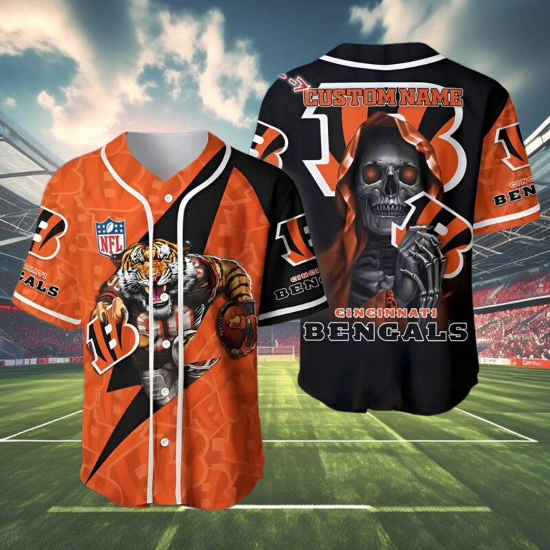 Cincinnati Bengals Baseball Jersey