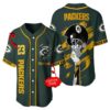 Personalized Green Bay Packers Baseball Jersey 1 1