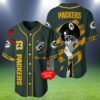 Personalized Green Bay Packers Baseball Jersey 2 2