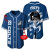 Personalized Indianapolis Colts Baseball Jersey 1 1