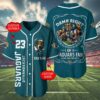 Personalized Jacksonville Jaguars Baseball Jersey 4 4