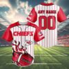 Personalized Kansas City Chiefs Baseball Jersey 4 4