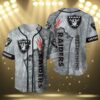 Personalized Las Vegas Raiders Baseball Jersey 3 3