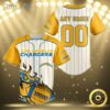 Personalized Los Angeles Chargers Baseball Jersey 3 3