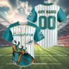 Personalized Miami Dolphins Baseball Jersey 4 4