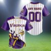 Personalized Minnesota Vikings Baseball Jersey 2 2