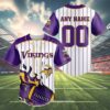 Personalized Minnesota Vikings Baseball Jersey 4 4