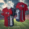 Personalized New England Patriots Baseball Jersey 4 4