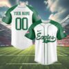 Personalized Philadelphia Eagles Baseball Jersey 4 4