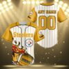 Personalized Pittsburgh Steelers Baseball Jersey 3 3