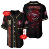 Personalized San Francisco 49ers Baseball Jersey 1 1