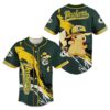 Pikachu Green Bay Packers Baseball Jersey 1 1