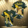 Pikachu Green Bay Packers Baseball Jersey 3 3