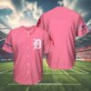 Pink Detroit Tigers Jersey Baseball Women 4 4