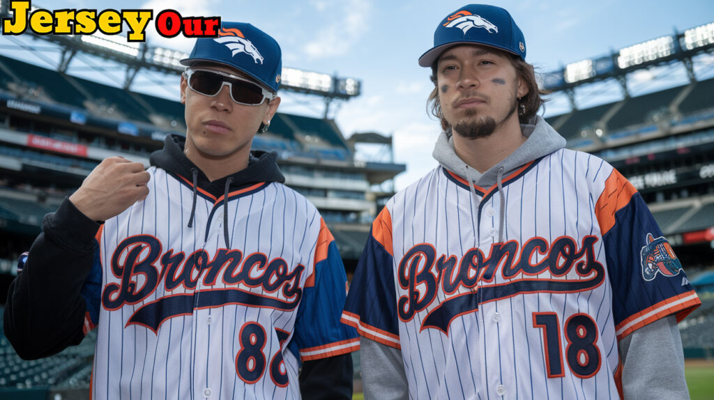 Ready for Game Day with the Denver Broncos Baseball Jersey