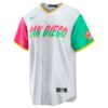 San Diego Padres City Connect Jersey Numbers 1 1