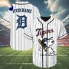 Snoopy Detroit Tigers Baseball Jersey 4 4