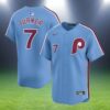 Trea Turner Phillies Jersey Blue 2 2