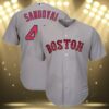 Youth Pablo Sandoval Jersey Red Sox Grey 3 3