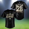 AL East Division Champions New York Yankees Baseball Jersey Cheap Black 2 2