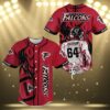 Atlanta Falcons Baseball Jersey Personalized 3 3