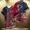 Atlanta Falcons Baseball Jersey Symbol American Flag Blue Red 3 3