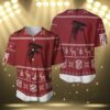 Atlanta Falcons NFL Ugly Sweatshirt Christmas Baseball Jersey 3 3