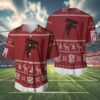 Atlanta Falcons NFL Ugly Sweatshirt Christmas Baseball Jersey 4 4