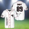 Atlanta Falcons Taylor Swift Baseball Jersey White Number 2 2