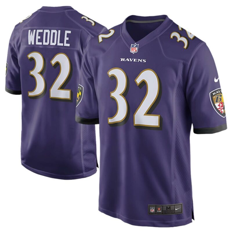 Baltimore Ravens Eric Weddle Jersey 1 1