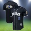 Baltimore Ravens Lamar Jackson Jersey Baseball 2 2