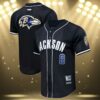 Baltimore Ravens Lamar Jackson Jersey Baseball 3 3