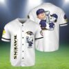 Baltimore Ravens Snoopy Baseball Jersey 2 2