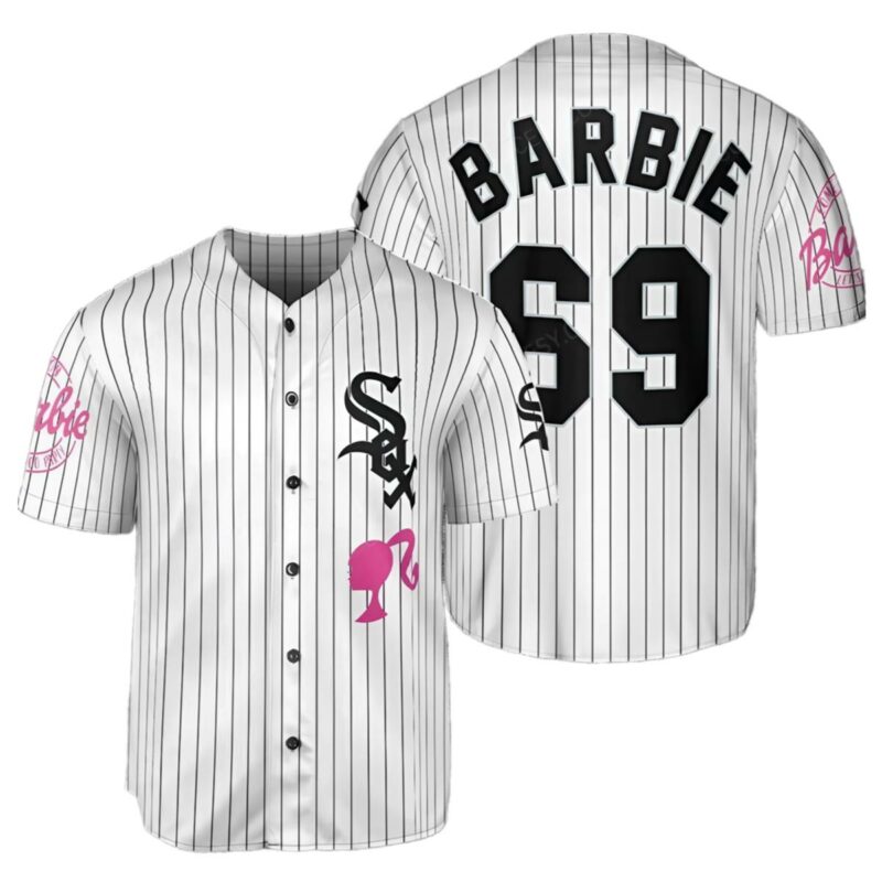 Barbie Chicago White Sox White Jersey 1 1