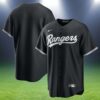 Black Texas Rangers Jersey Replica Jersey Mens 2 2