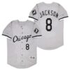 Bo Jackson Baseball Jersey White Sox 1 1