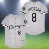 Bo Jackson Baseball Jersey White Sox 2 2