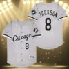 Bo Jackson Baseball Jersey White Sox 3 3