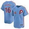 Brandon Marsh Phillies Jersey Light Blue Limited 1 1