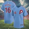 Brandon Marsh Phillies Jersey Light Blue Limited 4 4