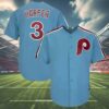 Bryce Harper Phillies Powder Blue Jersey World Series 4 4