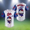 Buffalo Bills Hello Kitty Baseball Jersey NFL Custom 2 2