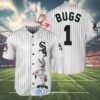 Bugs Bunny Chicago White Sox Baseball Jersey 4 4